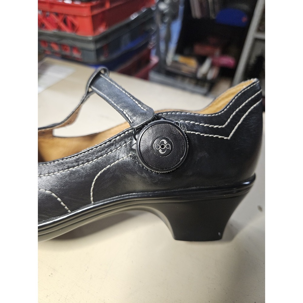 DR. COMFORT Womens Black Diabetic Leather Upper‎ Carmen Classic Pumps Siz 6.5 - Picture 9 of 12